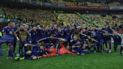 Ce nu s-a văzut la meciul România-Suedia la televizor - FOTO